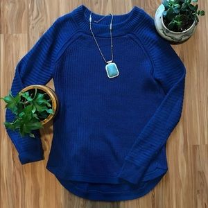 WARM BLUE SWEATER